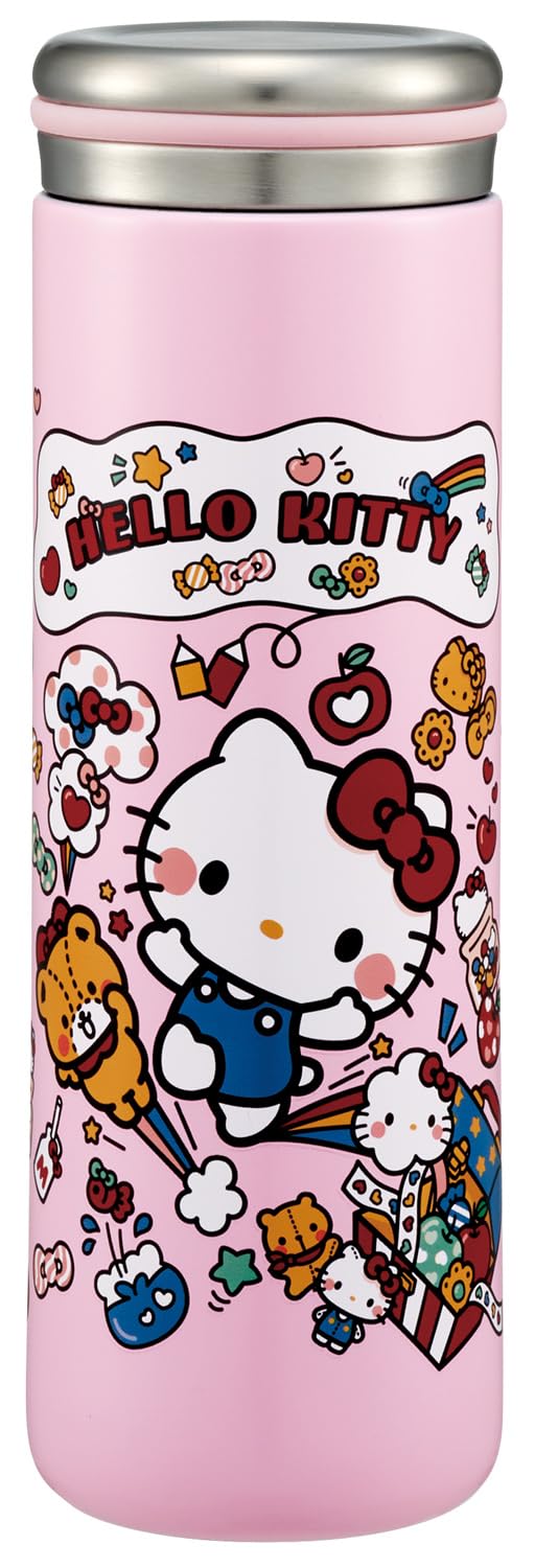 Skater Stainless Steel Mug Vacuum Sanrio Hello Love Every Bottle, 280ml, Insulated, Double-Layered Wall, Kitty, I Day Design, STX3-A
Skater Stainless Steel Mug Vacuum Sanrio Hello Love Every Bottle, 280ml, Insulated, Double-Layered Wall, Kitty, I Day Design, STX3-A