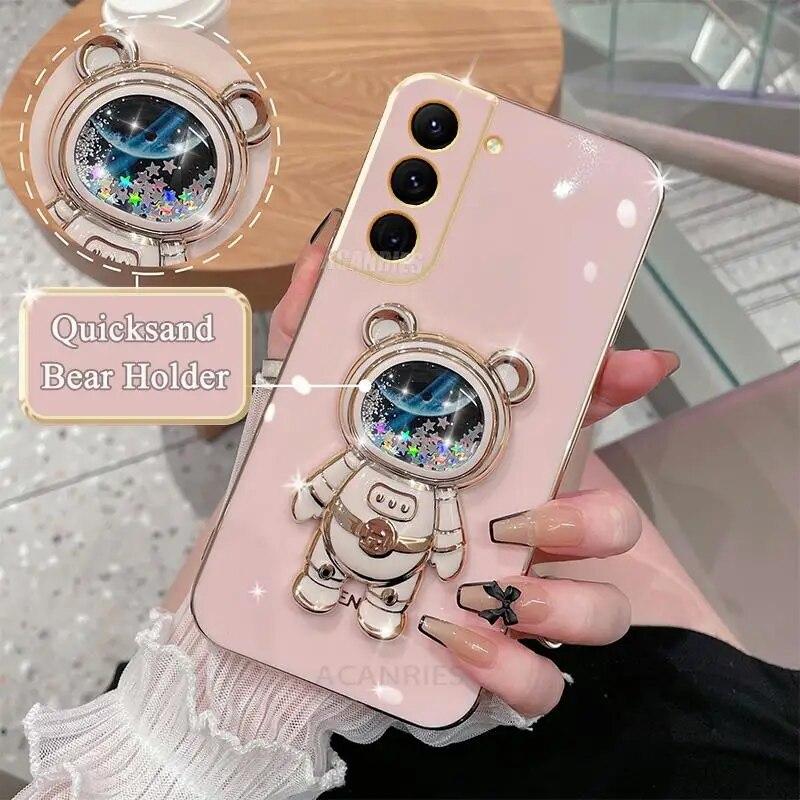 S 23 21 22 Glitter Quicksand Holder Plating Case для Samsung Galaxy S21 S20 S23 Fe S22 Plus Ultra S10 S9 S8 Силіконова кришка-підставка S21 Fe світло-рожевий колір
S 23 21 22 Glitter Quicksand Holder Plating Case для Samsung Galaxy S21 S20 S23 Fe S22 Plus Ultra S10 S9 S8 Силіконова кришка-підставка S21 Fe світло-рожевий колір