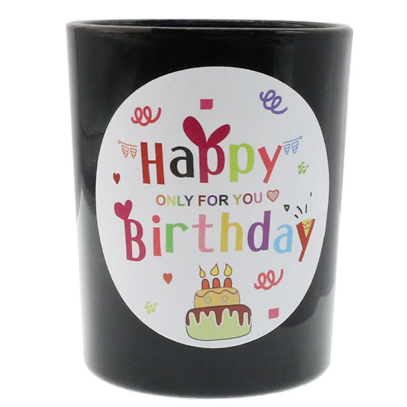 Happy Birthday Candle in Jar Home Decoration Fressia Aromatic Candles Guest Gift Candles
Happy Birthday Candle in Jar Home Decoration Fressia Aromatic Candles Guest Gift Candles