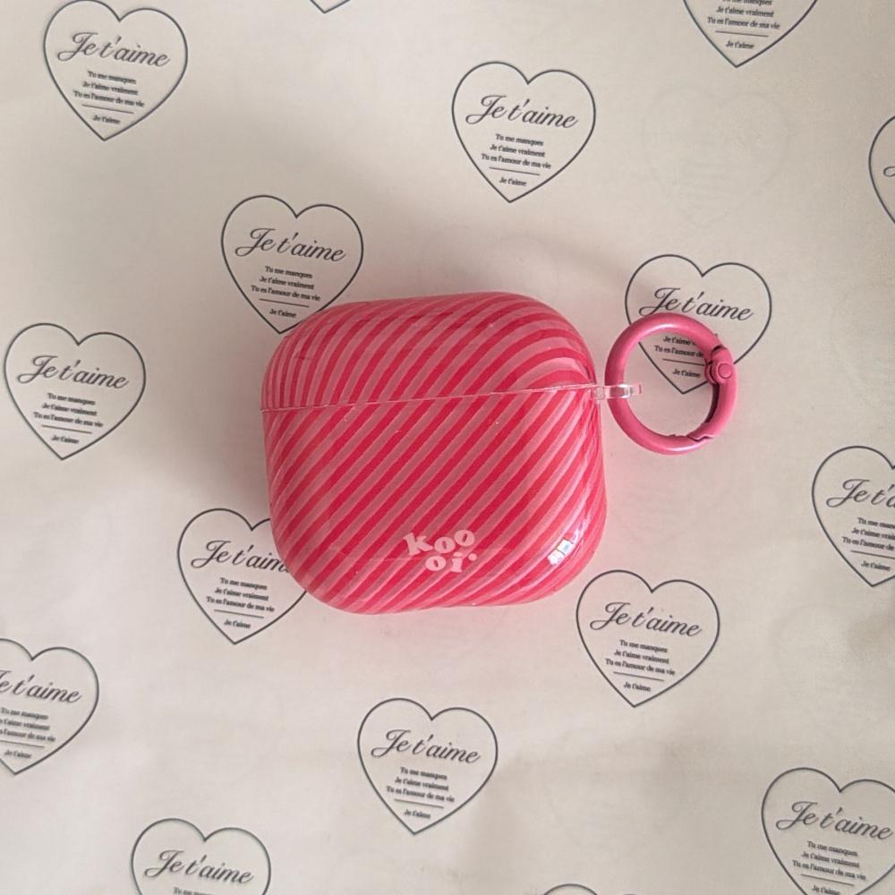 Ins rose oblique stripe letters for AirPods pro3 earphone cover 4th generation wireless bluetooth apple AirPods 1 /2 generation earphone case AirPods Pro 3
Ins rose oblique stripe letters for AirPods pro3 earphone cover 4th generation wireless bluetooth apple AirPods 1 /2 generation earphone case AirPods Pro 3