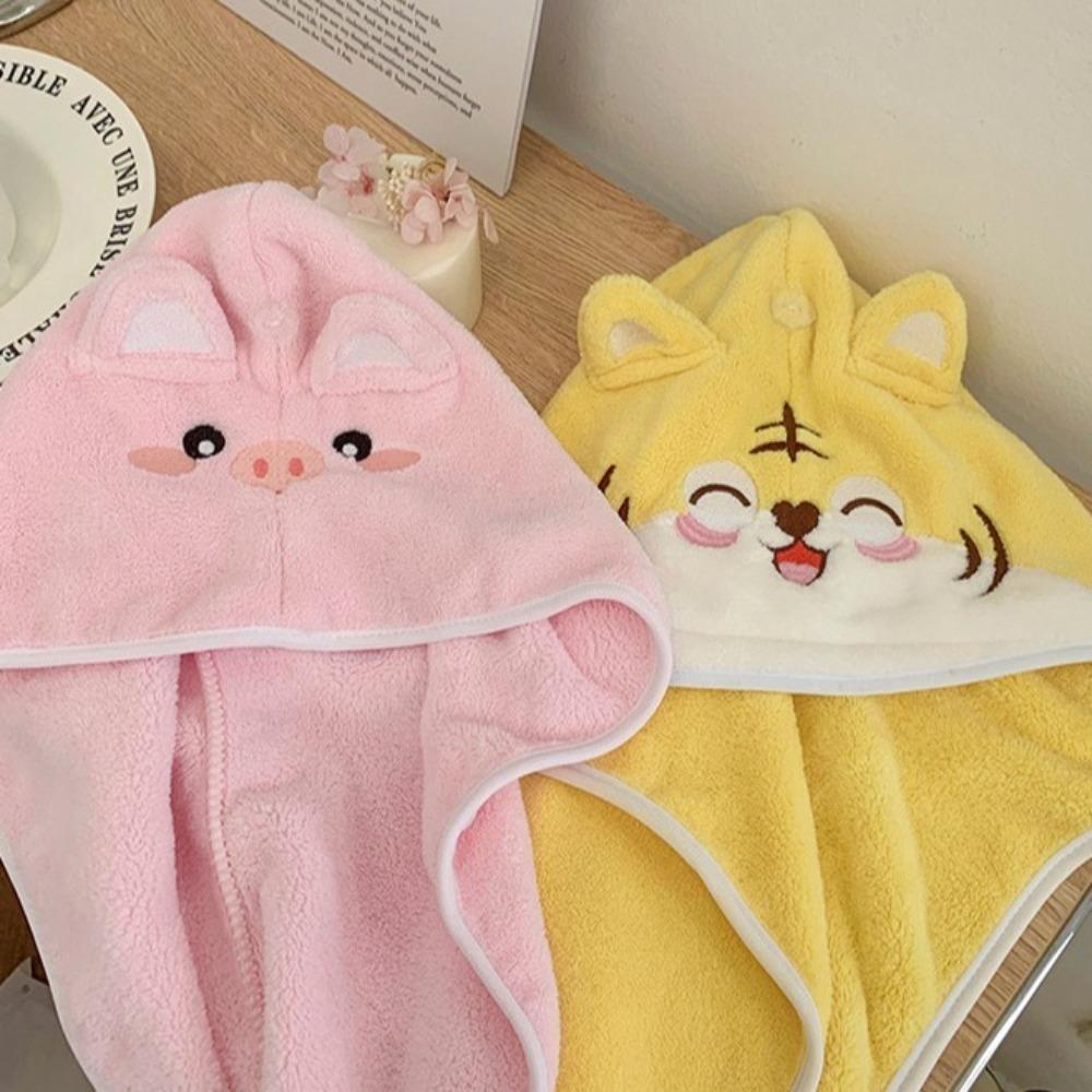 Super Absorbent Microfiber Hair Towel Cartoon Long Hair Quick Dry Hat Cute Tiger Dry Hair Hat Spa white rabbit
Super Absorbent Microfiber Hair Towel Cartoon Long Hair Quick Dry Hat Cute Tiger Dry Hair Hat Spa white rabbit