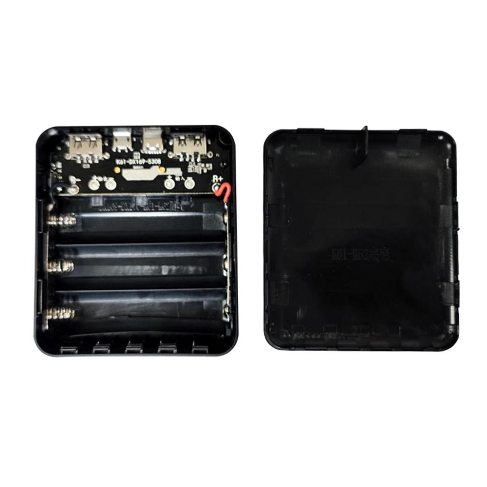 Mobile Power Bank DIY Kit 3Pcs 18650 Battery Box With 4-Wire Interfaces LED Digital Display Portable Battery Charge Storage Case
Mobile Power Bank DIY Kit 3Pcs 18650 Battery Box With 4-Wire Interfaces LED Digital Display Portable Battery Charge Storage Case