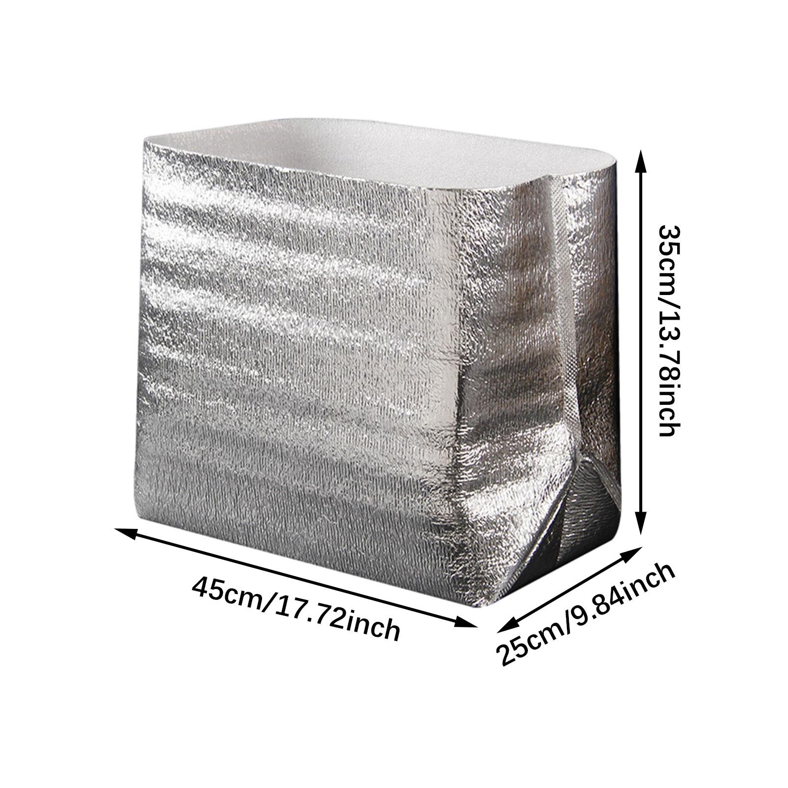 Aluminum Foil Cooler Bag Waterproof Insulation Package for Lunch Box Camping Picnic Food Delivery Drink Carrier красный
Aluminum Foil Cooler Bag Waterproof Insulation Package for Lunch Box Camping Picnic Food Delivery Drink Carrier красный