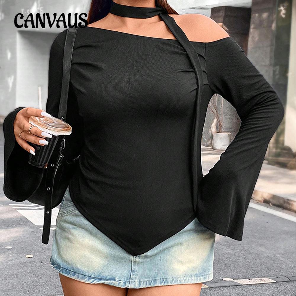 Women s Autumn Design Sense Irregular Slim Off The Shoulder Long Sleeve Short Top 1XL чёрный
Women s Autumn Design Sense Irregular Slim Off The Shoulder Long Sleeve Short Top 1XL чёрный
