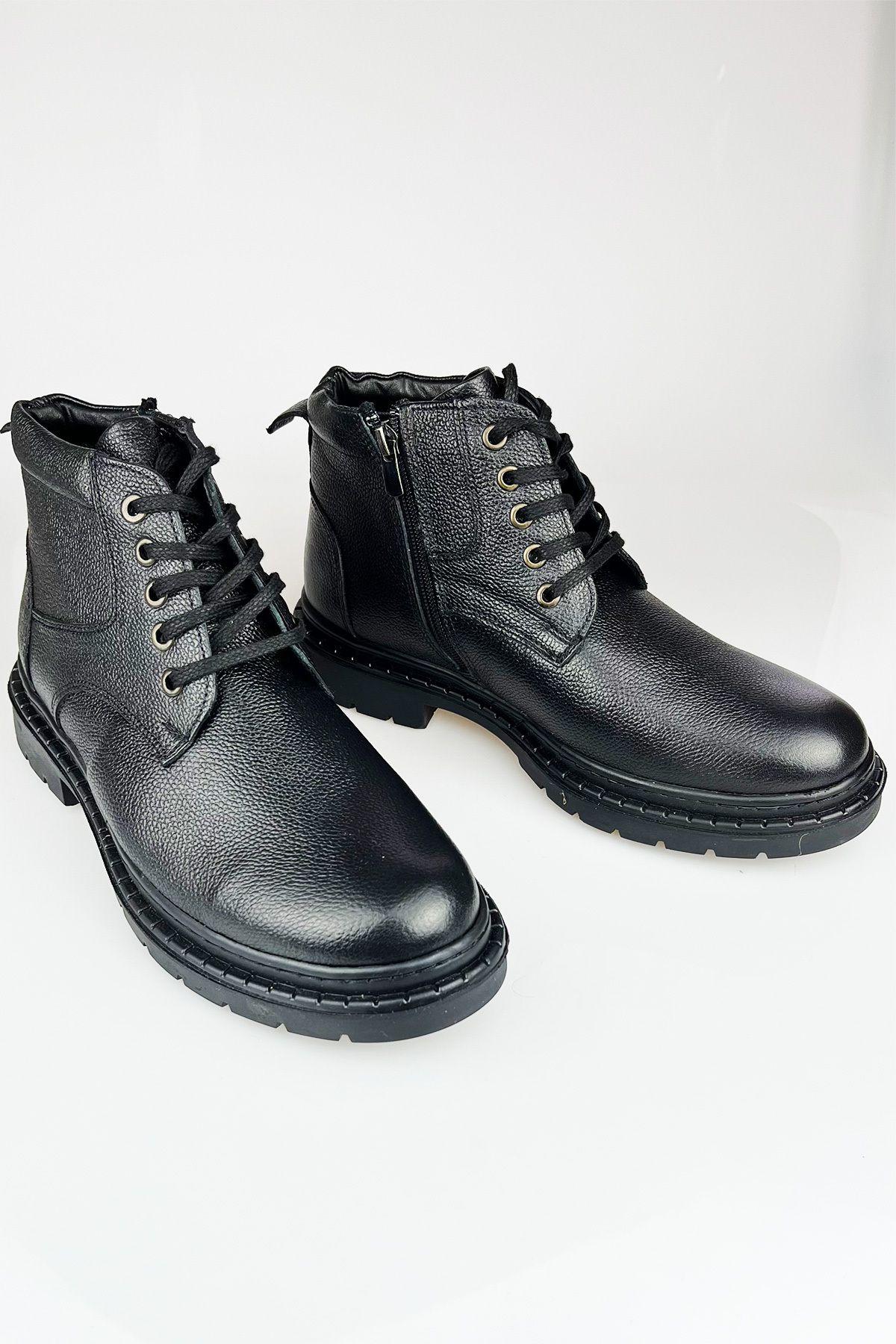 Men s Fashion Genuine Leather Thin Heeled Booties Bootie Leather Black Zipper Cold Proof Winter Boots Shoes 40
Men s Fashion Genuine Leather Thin Heeled Booties Bootie Leather Black Zipper Cold Proof Winter Boots Shoes 40