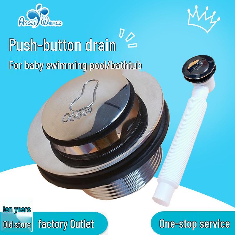 Детская ванночка больничного класса с нажимным всплывающим сливным клапаном Pop-Up Drain Core (Core Only, Caution) белый
Детская ванночка больничного класса с нажимным всплывающим сливным клапаном Pop-Up Drain Core (Core Only, Caution) белый