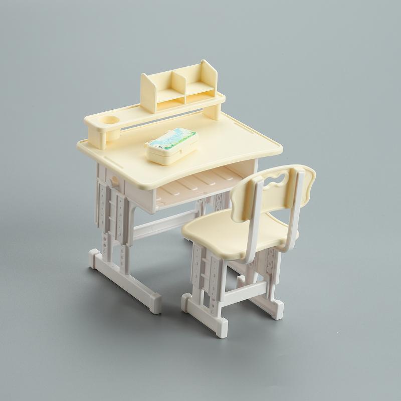 1/12 Dollhouse Simulation Mini Desk Chair Model Set Dollhouse School Supplies Decoration Micro Scene Construction Props жёлтый
1/12 Dollhouse Simulation Mini Desk Chair Model Set Dollhouse School Supplies Decoration Micro Scene Construction Props жёлтый