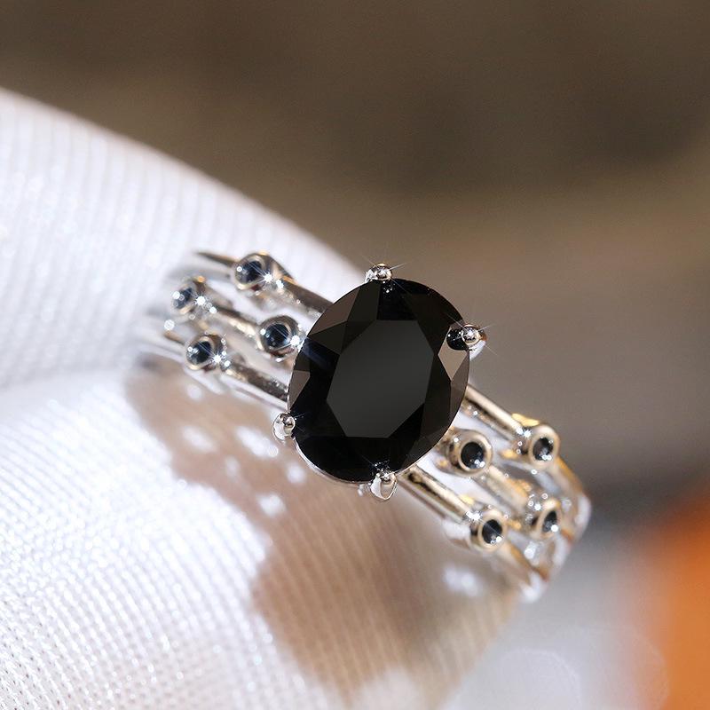 Cao Shi Crystal Engagement Rings: Elegant European and American Fashion Jewelry for Sophisticated Women Size 9
Cao Shi Crystal Engagement Rings: Elegant European and American Fashion Jewelry for Sophisticated Women Size 9