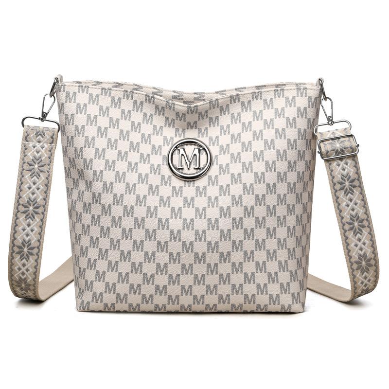 Мягкая кожа ретро простой и универсальный модный плечевой мессенджер сумка кросс-боди трансграничная легкая роскошь высококлассная большая вместимость белый