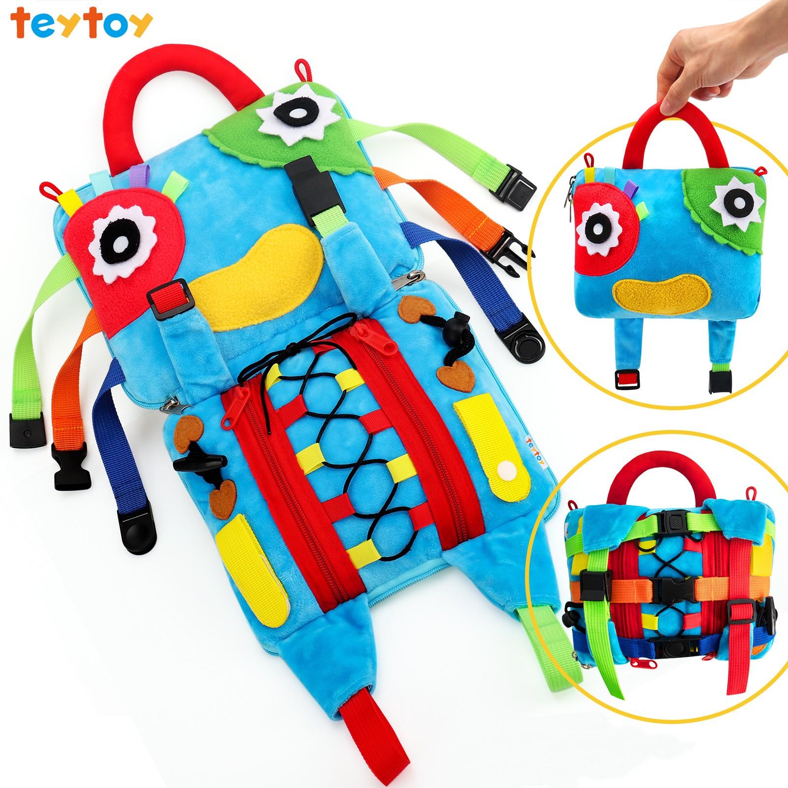 teytoy Подушка с сенсорной пряжкой, игрушки для детей, сумка для занятий мелкой моторикой, решение проблем, развивающая игрушка Монтессори
teytoy Подушка с сенсорной пряжкой, игрушки для детей, сумка для занятий мелкой моторикой, решение проблем, развивающая игрушка Монтессори