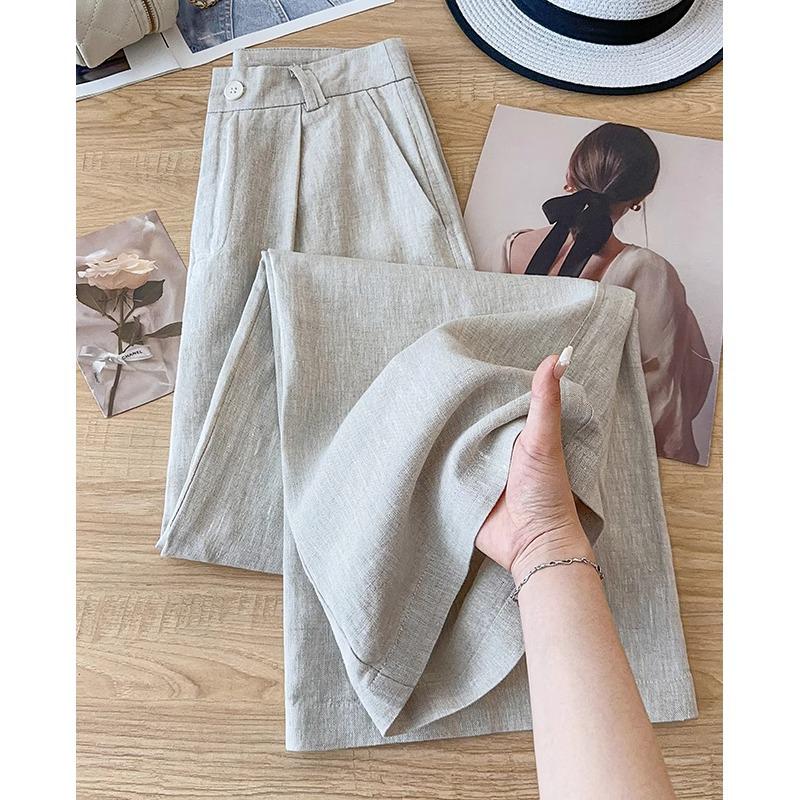 Women s White Wide-Leg Summer Pants 2025 - Lightweight Yamamoto Design with Slimming Straight Leg 3XL for 135-145 lbs
Women s White Wide-Leg Summer Pants 2025 - Lightweight Yamamoto Design with Slimming Straight Leg 3XL for 135-145 lbs