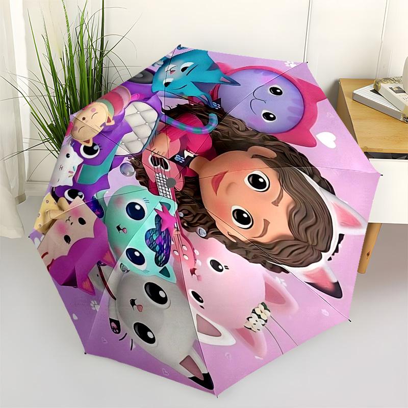 Gabby s Dollhouse Automatic Folding Umbrella Compact 8 rib Design,Unique Style,Suitable for Everyday Outdoor Use,Perfect Gift for Frien
Gabby s Dollhouse Automatic Folding Umbrella Compact 8 rib Design,Unique Style,Suitable for Everyday Outdoor Use,Perfect Gift for Frien