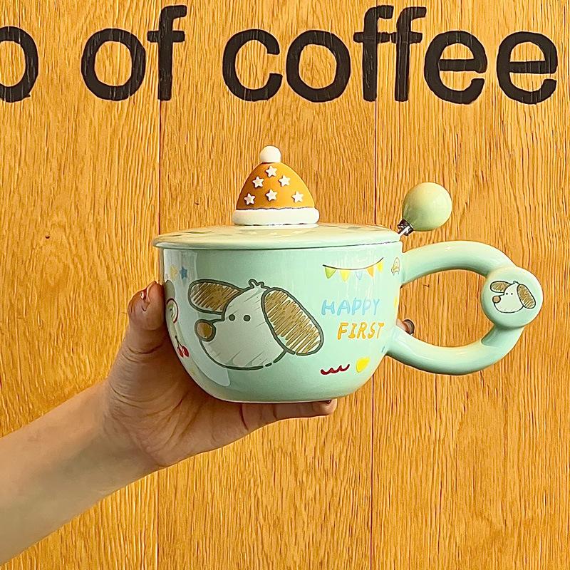 Cute cartoon cute pet paradise mug couple ceramic water cup souvenir office coffee cup birthday gift 401-500ml
Cute cartoon cute pet paradise mug couple ceramic water cup souvenir office coffee cup birthday gift 401-500ml