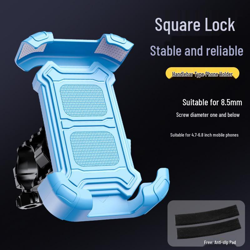 Cross-Border Electric Scooter & Bicycle Phone Holder - Shockproof, For Food Delivery & Navigation, Motorcycle & Car Mount.
Cross-Border Electric Scooter & Bicycle Phone Holder - Shockproof, For Food Delivery & Navigation, Motorcycle & Car Mount.