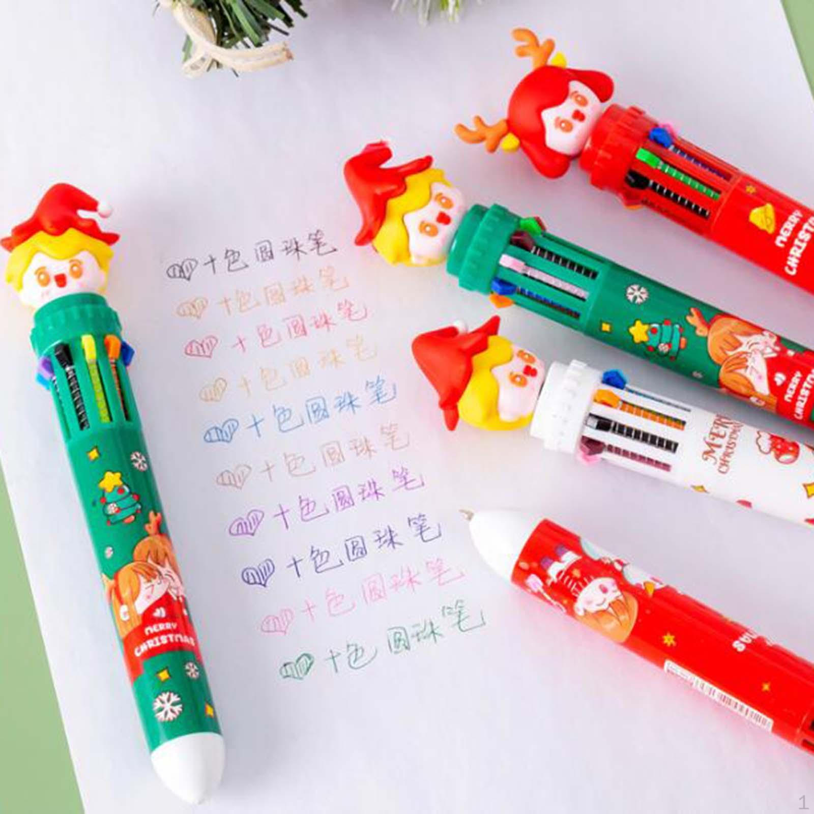 10 Colors Ballpoint Pen 0.5mm Multicolor Shuttle for School Office Supplies Children Cartoon Figure
10 Colors Ballpoint Pen 0.5mm Multicolor Shuttle for School Office Supplies Children Cartoon Figure