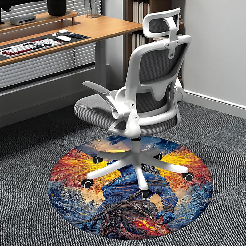 Avatar Inspired Chair Mat Round Carpet for Home Decor, Office Use, and Gifts0164b 80cm by 80cm
Avatar Inspired Chair Mat Round Carpet for Home Decor, Office Use, and Gifts0164b 80cm by 80cm