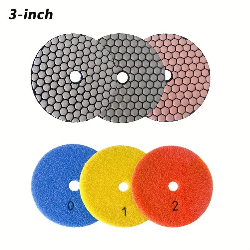 3-Pack 80mm Dry Polishing Pads – #50/#150/#300 for Granite, Marble, Quartz | Low-Speed Grinder Only 3pcs set
3-Pack 80mm Dry Polishing Pads – #50/#150/#300 for Granite, Marble, Quartz | Low-Speed Grinder Only 3pcs set