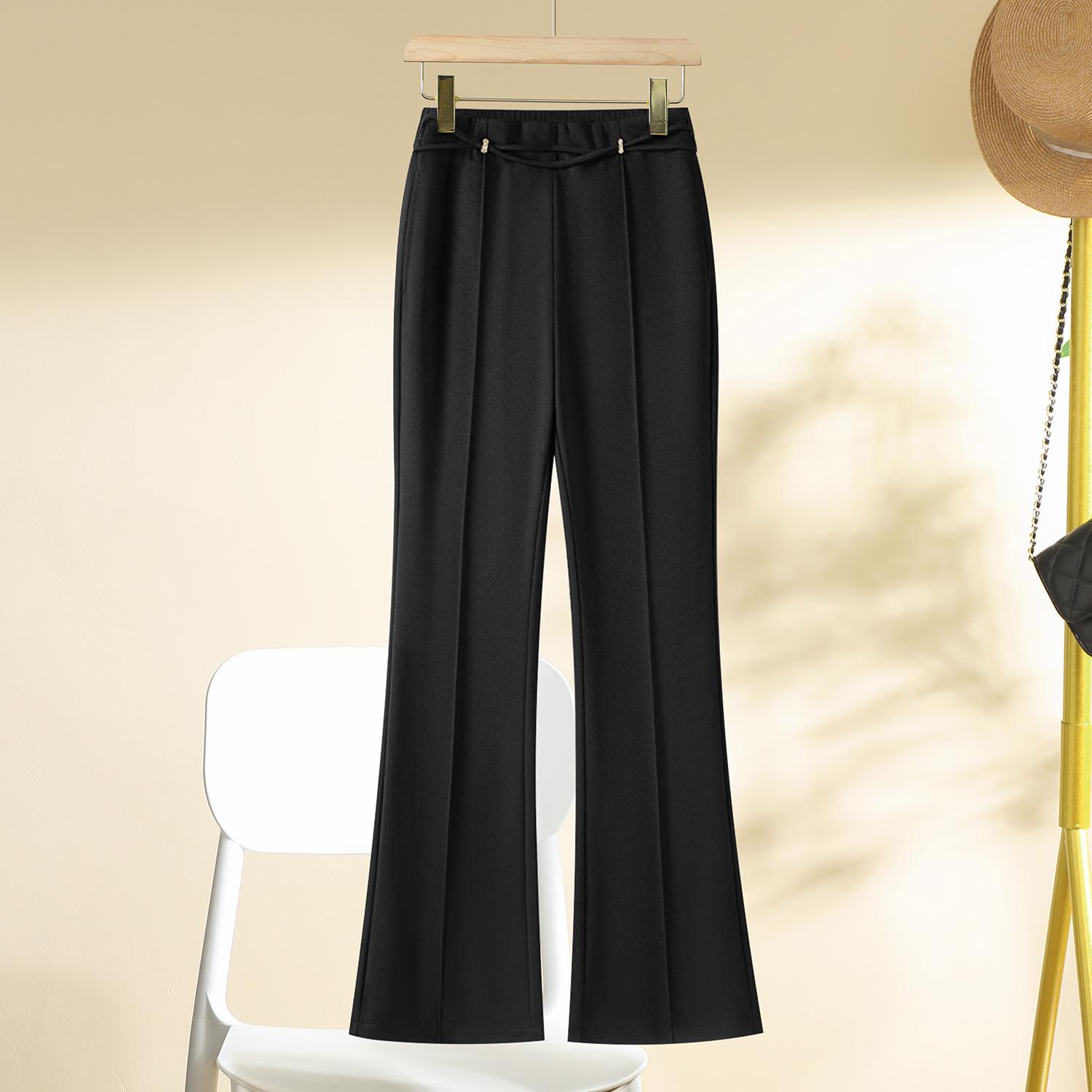 Women s High-Waisted Black Micro-Flared Pants - 2025 Spring & Autumn Fashion, Loose-Fit & Slimming. 26 (85-95 lbs)
Women s High-Waisted Black Micro-Flared Pants - 2025 Spring & Autumn Fashion, Loose-Fit & Slimming. 26 (85-95 lbs)