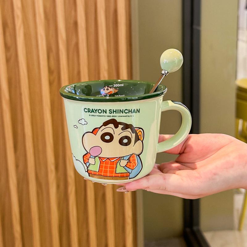 Crayon Xiaoxin joint cup, a pair of ceramic mugs, wedding gift, couple water cup, birthday gift, souvenir 301-400ml
Crayon Xiaoxin joint cup, a pair of ceramic mugs, wedding gift, couple water cup, birthday gift, souvenir 301-400ml