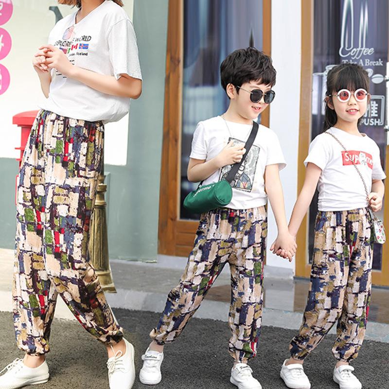 Семейные шаровары для мальчиков и девочек, брюки-шаровары, детские брюки, тонкие летние свободные брюки от комаров XXL
Семейные шаровары для мальчиков и девочек, брюки-шаровары, детские брюки, тонкие летние свободные брюки от комаров XXL