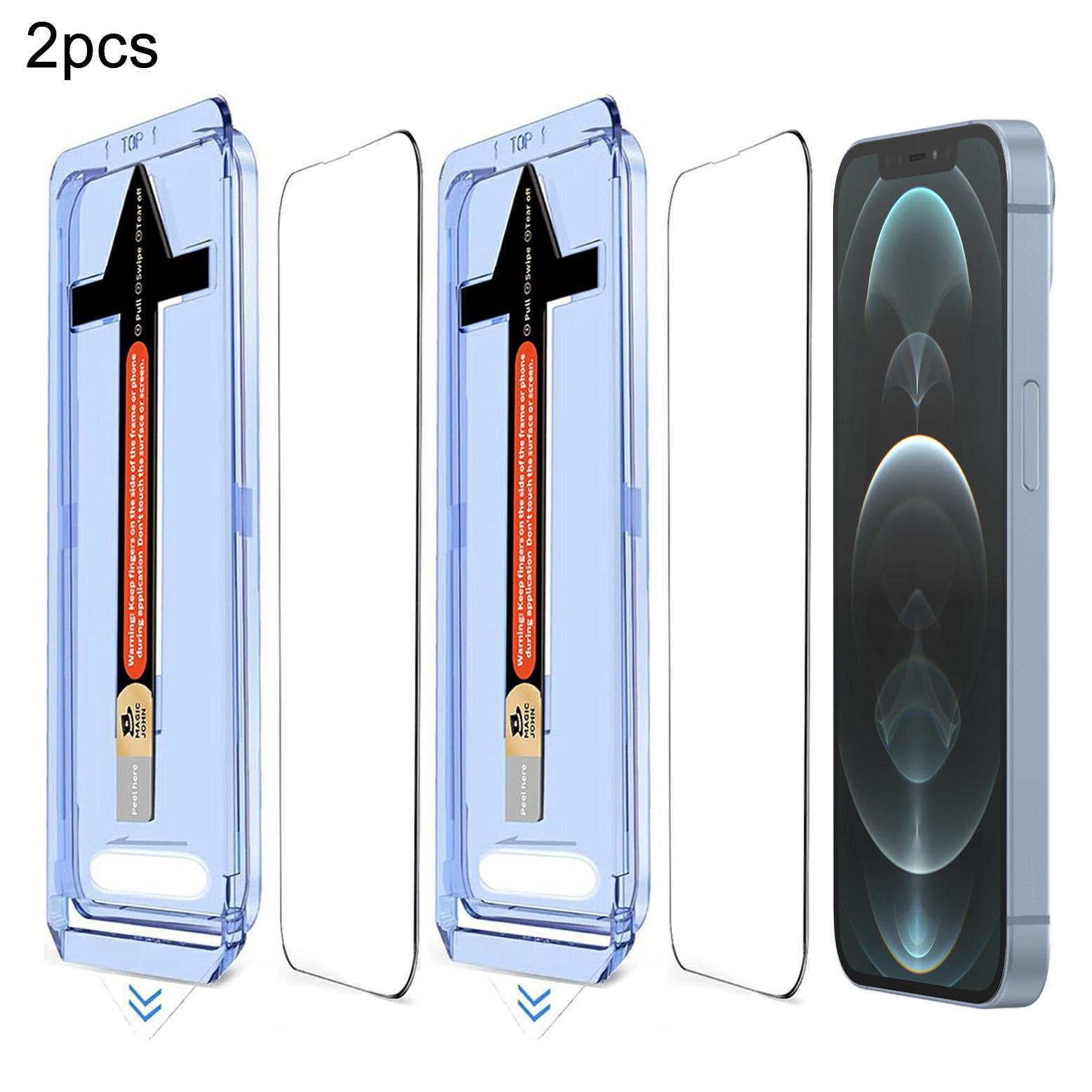 2 комплекти для iPhone 12 Pro Max Загартоване скло HD Прозорий захисник екрану з інструментом для автоматичного видалення пилу As Shown A
2 комплекти для iPhone 12 Pro Max Загартоване скло HD Прозорий захисник екрану з інструментом для автоматичного видалення пилу As Shown A