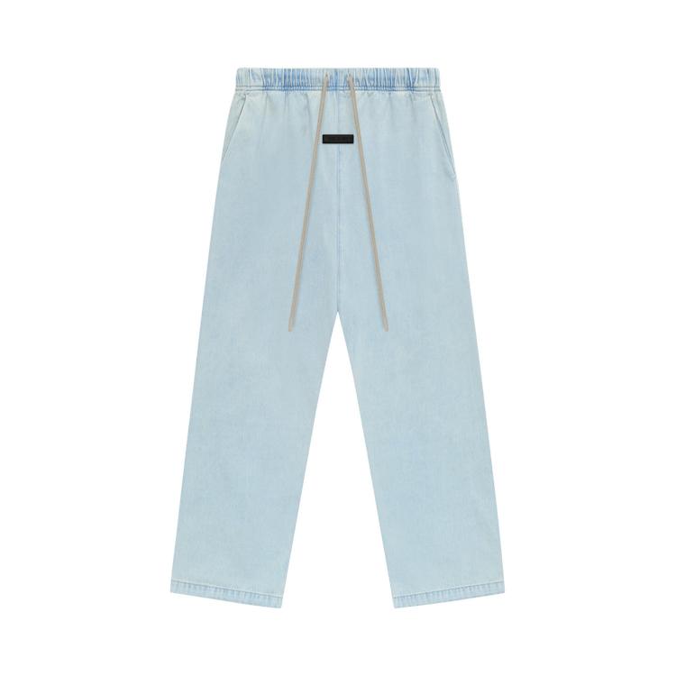Свободные брюки Fear of God Essentials Светлые джинсовые мужские брюки Синие 130SP244380F
Свободные брюки Fear of God Essentials Светлые джинсовые мужские брюки Синие 130SP244380F