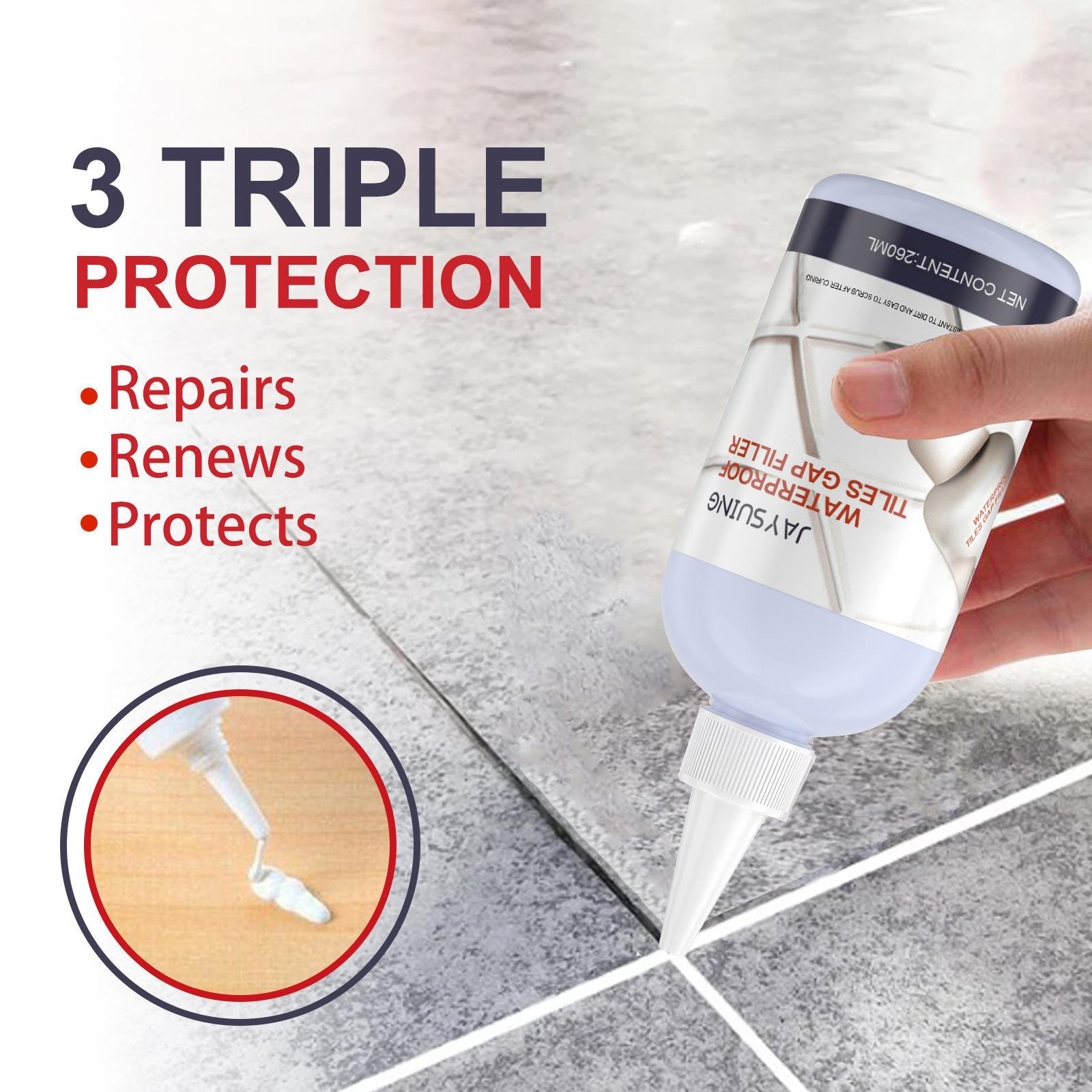 Grout Repair Tool, Fast Drying Paste Tile Filler for Shower Tiles Floor Pool
Grout Repair Tool, Fast Drying Paste Tile Filler for Shower Tiles Floor Pool