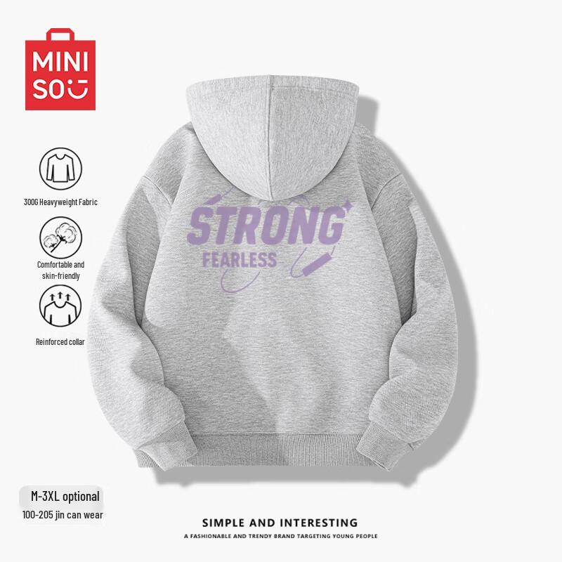 MINISO Men s Heavyweight Hooded Sweatshirt M
MINISO Men s Heavyweight Hooded Sweatshirt M