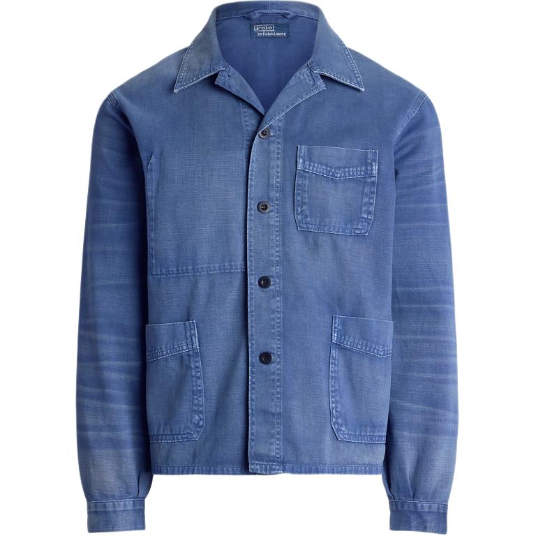 Polo Ralph Lauren Solid Cotton Twill Button Long Sleeve Jacket Men jackets Blue MNPOOTW16021659-400 S
Polo Ralph Lauren Solid Cotton Twill Button Long Sleeve Jacket Men jackets Blue MNPOOTW16021659-400 S