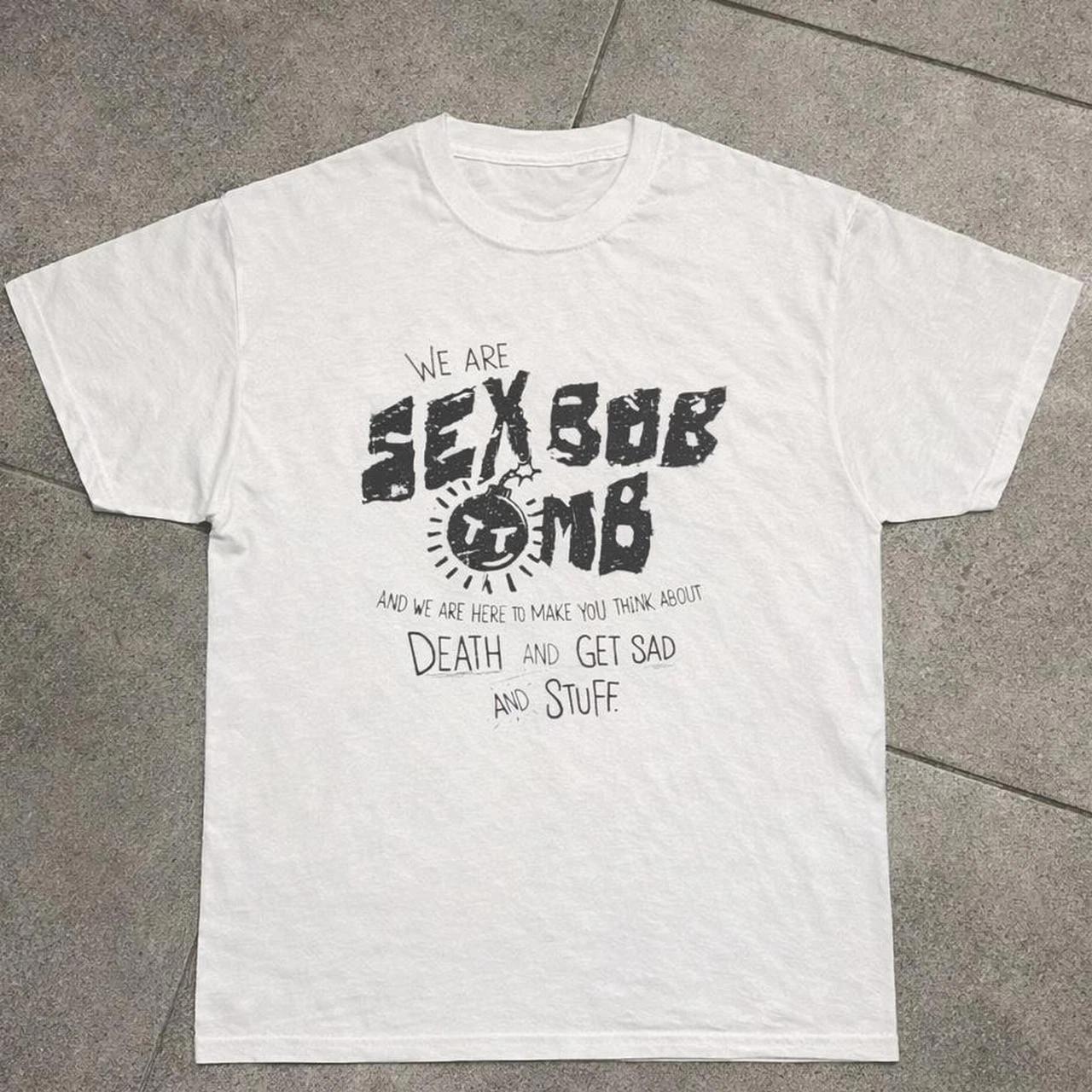 SexBobbomb Scott Pilgram Y2k Streetwear Vintage Graphic tee Film Indie M
SexBobbomb Scott Pilgram Y2k Streetwear Vintage Graphic tee Film Indie M