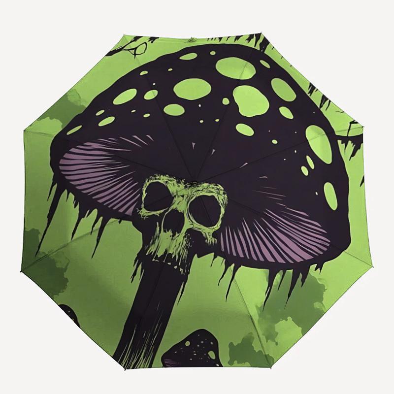 1pc Mushroom Skull Automatic Open/close Umbrella, 8-Rib sturdy structure, Portable Travel Umbrella, Parties, Everyday Use, Outdoor Accessory
1pc Mushroom Skull Automatic Open/close Umbrella, 8-Rib sturdy structure, Portable Travel Umbrella, Parties, Everyday Use, Outdoor Accessory