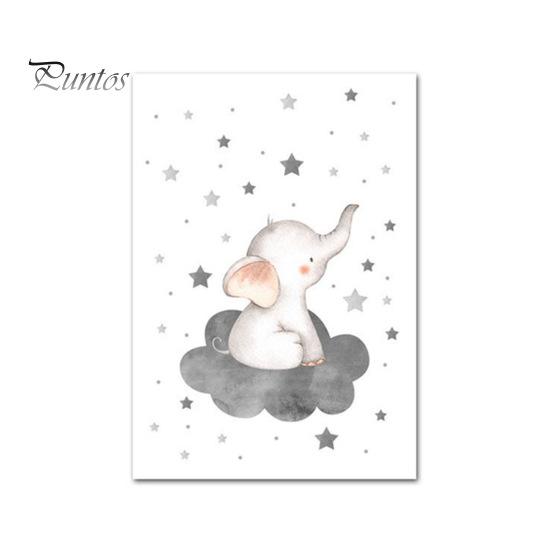Картина на холсте Слон Звезда Облако Воздушный шар Картина Плакат Стена Детская комната Декор 30*40cm
Картина на холсте Слон Звезда Облако Воздушный шар Картина Плакат Стена Детская комната Декор 30*40cm