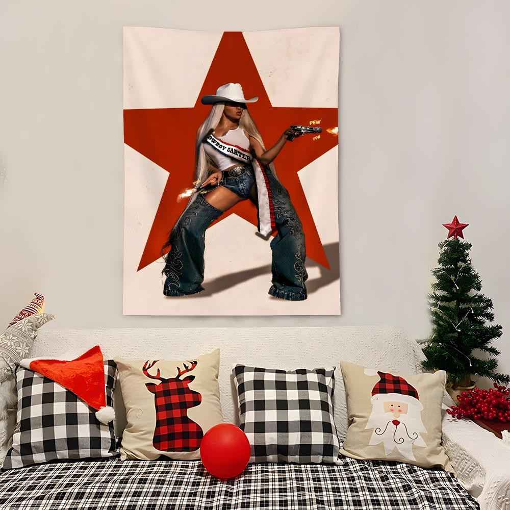 Singer Bbeyonce Tapestry Decoration Art Microfiber Background For Bedroom Living Bar Garden Outdoor Festival 74x94cm(29x37in)
Singer Bbeyonce Tapestry Decoration Art Microfiber Background For Bedroom Living Bar Garden Outdoor Festival 74x94cm(29x37in)