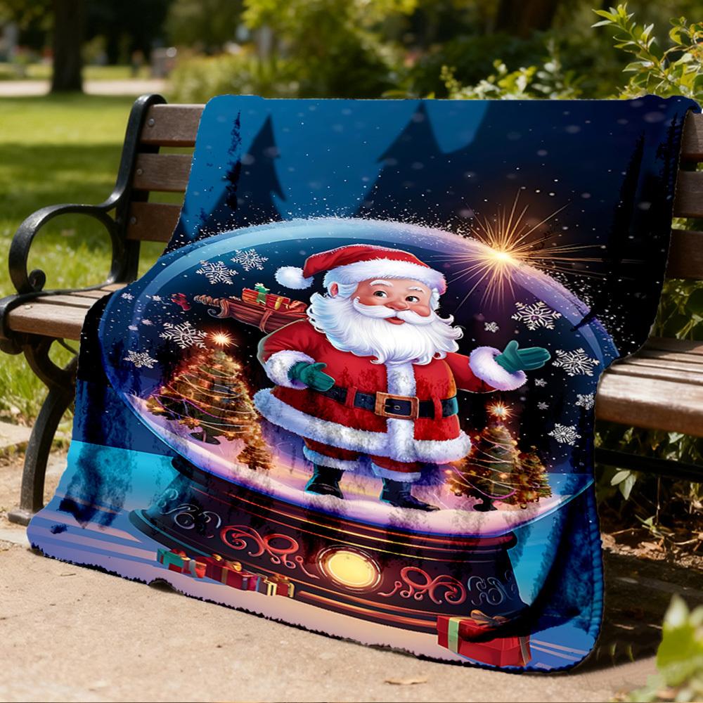 1pc Snow globe Santa Claus Outdoor Flannel Blanket Soft All Season Polyester Throw , Perfect for Picnics & Travel , Picnic Accessory 80x120cm
1pc Snow globe Santa Claus Outdoor Flannel Blanket Soft All Season Polyester Throw , Perfect for Picnics & Travel , Picnic Accessory 80x120cm