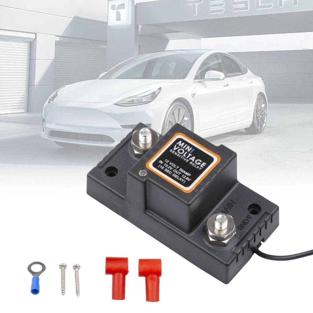 Intelligent Voltage Sensitive Relay Efficient Switch Protector Mini Dual Battery Isolator RV чорний
Intelligent Voltage Sensitive Relay Efficient Switch Protector Mini Dual Battery Isolator RV чорний
