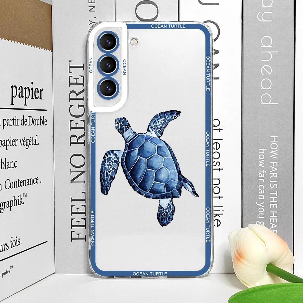 Cool Ocean Turtle Phone Case for Samsung Galaxy S22 S23 S24 S25 Ultra S20 Plus S21 FE Sea Blue Turtle Design Clear Covers Fundas Samsung S23
Cool Ocean Turtle Phone Case for Samsung Galaxy S22 S23 S24 S25 Ultra S20 Plus S21 FE Sea Blue Turtle Design Clear Covers Fundas Samsung S23