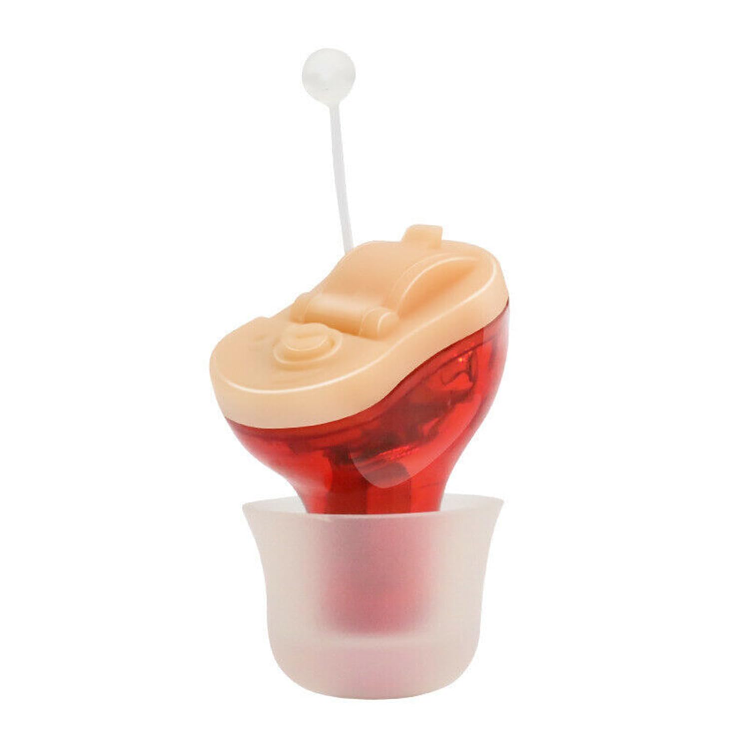 Sound collector right Battery operated Ear hole type Recommended for the elderly Uses PR536 battery Clear sound quality Discreet Comfortable to wear
Sound collector right Battery operated Ear hole type Recommended for the elderly Uses PR536 battery Clear sound quality Discreet Comfortable to wear