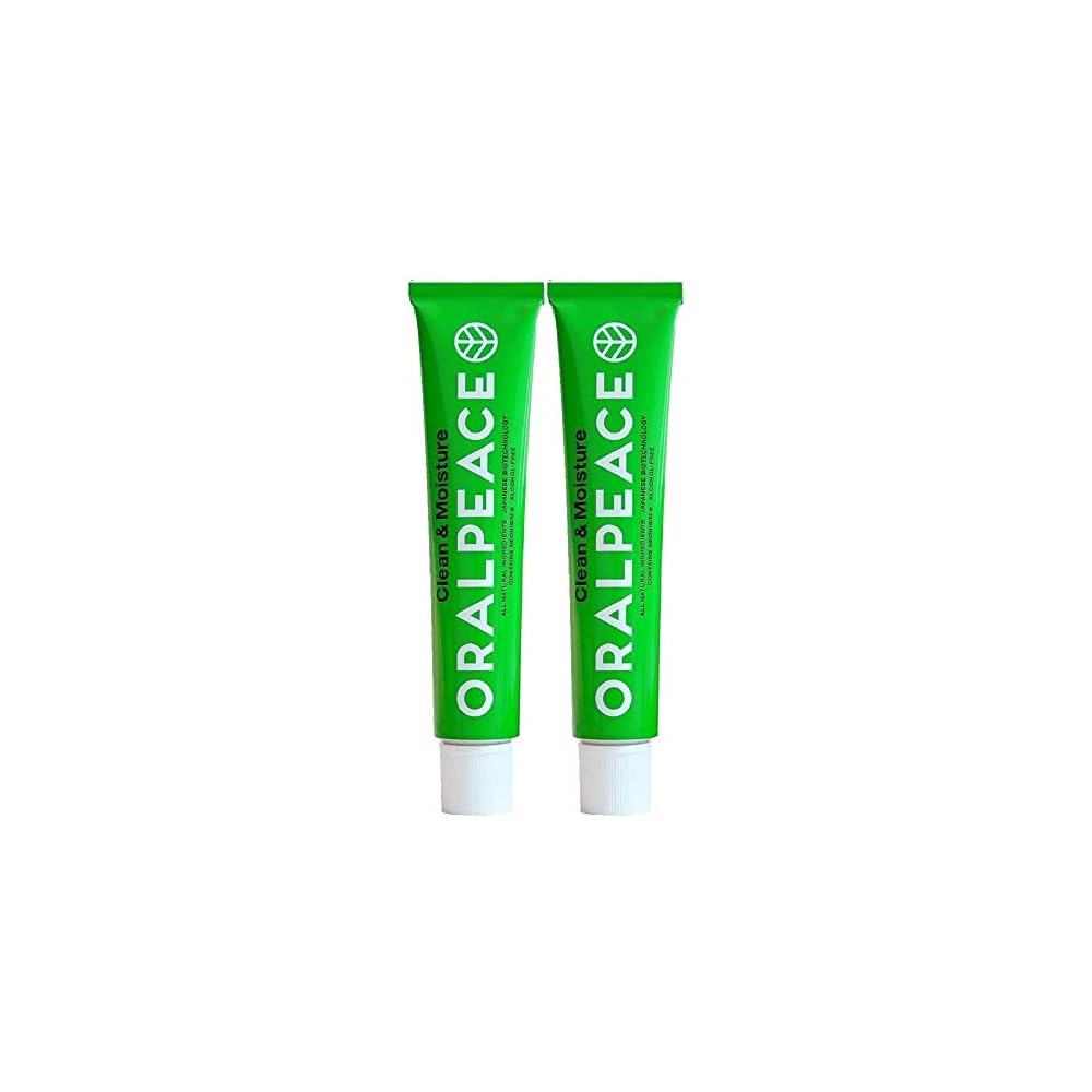 Oral Peace Clean & Moisture D 80g x 2 Pack Moisturizing Oral Care Product
Oral Peace Clean & Moisture D 80g x 2 Pack Moisturizing Oral Care Product