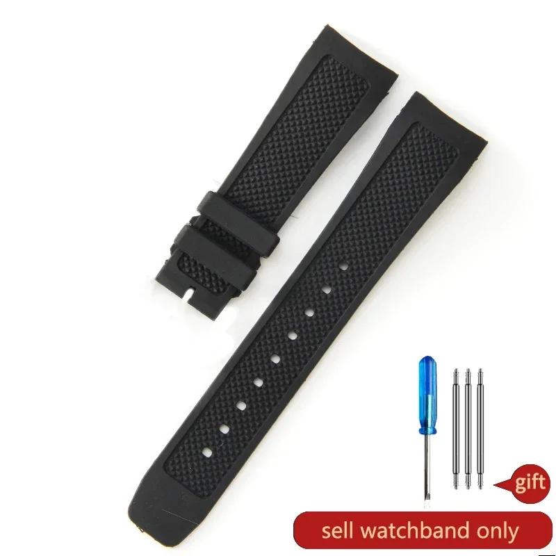 Flexible Comfortable-wearing Silicone Watch Strap Black Blue for IWC Portuguese Series IW390503 IW3907047 Arc Interface Band22mm 22mm
Flexible Comfortable-wearing Silicone Watch Strap Black Blue for IWC Portuguese Series IW390503 IW3907047 Arc Interface Band22mm 22mm