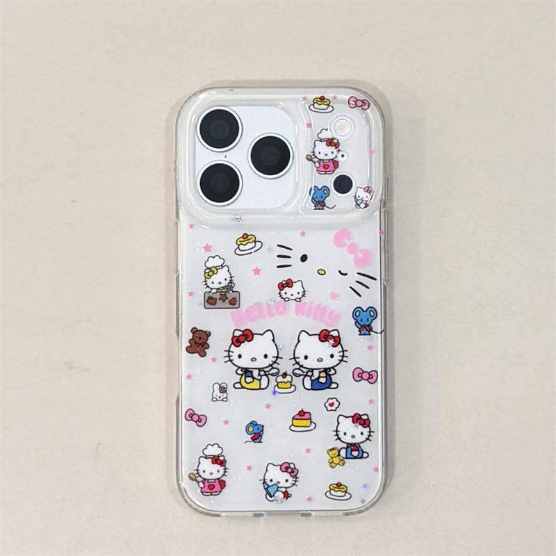 New Hello Kitty Kawaii Cartoon Glitter Clear Phone Case For iPhone 14 15 16 17 Pro Max INS Cute Shockproof Protective Cover For iPhone 17ProMax
New Hello Kitty Kawaii Cartoon Glitter Clear Phone Case For iPhone 14 15 16 17 Pro Max INS Cute Shockproof Protective Cover For iPhone 17ProMax
