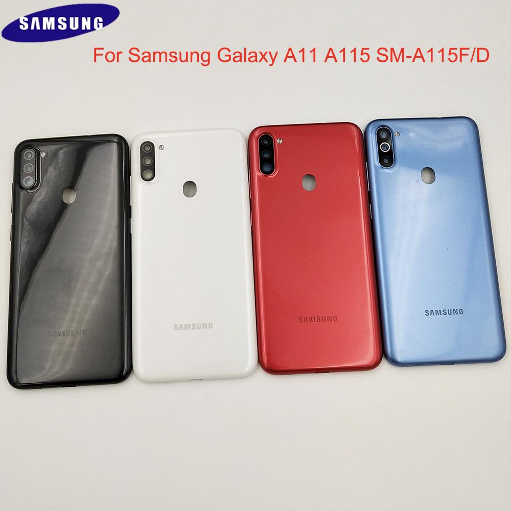 Оригинальный Samsung Galaxy A11 A115 A115F пластиковая задняя крышка батарейного отсека корпус задней двери для Samsung A 11 Замена с камерой
Оригинальный Samsung Galaxy A11 A115 A115F пластиковая задняя крышка батарейного отсека корпус задней двери для Samsung A 11 Замена с камерой