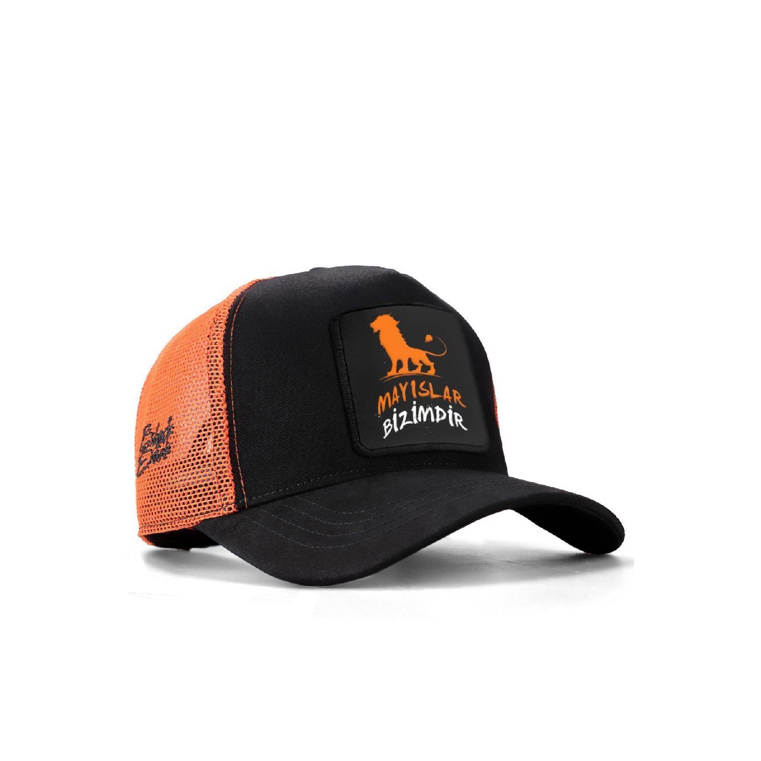 V1 Trucker May Is Ours — 1 черно-оранжевая шляпа унисекс (кепка) С логотипом кода Standart
V1 Trucker May Is Ours — 1 черно-оранжевая шляпа унисекс (кепка) С логотипом кода Standart