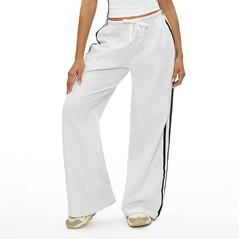 Versatile High-Waist Loose Straight-Leg Sweatpants with Pockets - Comfortable for Outdoor and Casual Wear Medium
Versatile High-Waist Loose Straight-Leg Sweatpants with Pockets - Comfortable for Outdoor and Casual Wear Medium