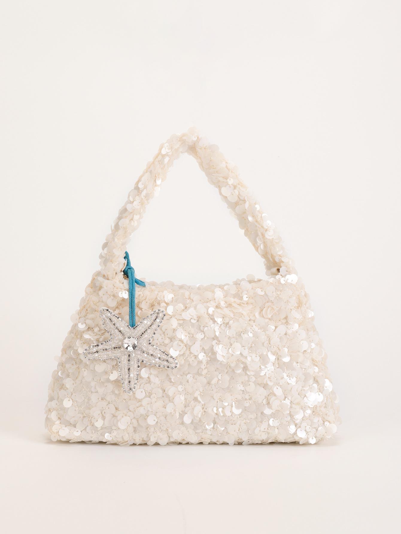 New bead handbag women s fashion high-end sequins dinner bag shoulder messenger bag bag coconut tree
New bead handbag women s fashion high-end sequins dinner bag shoulder messenger bag bag coconut tree