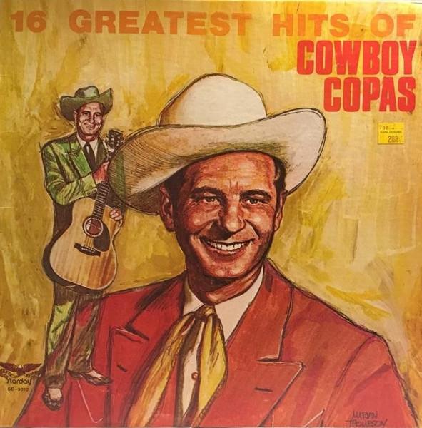 LP Record COWBOY COPAS - 16 Greatest Hits SD3012 Starday Records 1977 US Folk Used
LP Record COWBOY COPAS - 16 Greatest Hits SD3012 Starday Records 1977 US Folk Used
