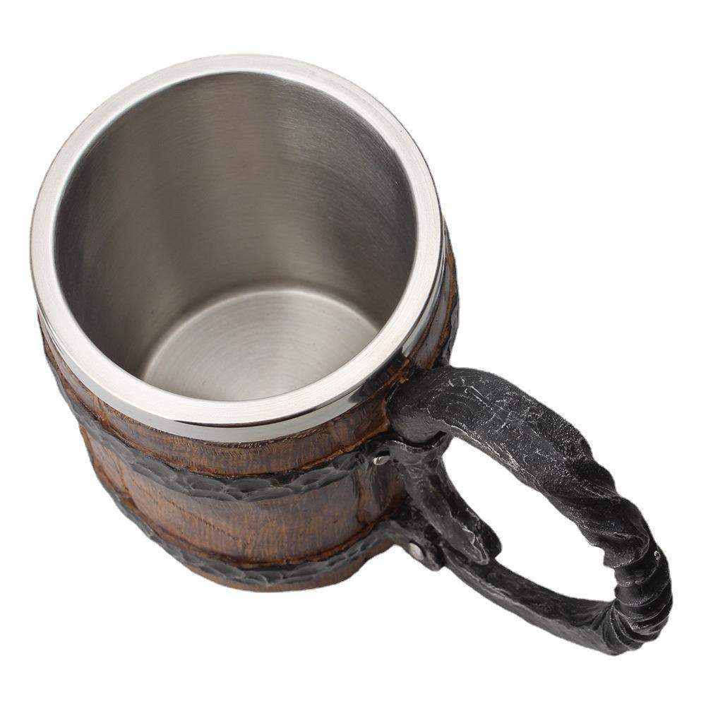 550ml Beer Mug Drinking Cup Double Wall Beer Mug Creative Personalized Resin Stainless Steel Liner Drinking Cup 550ml 550ml
550ml Beer Mug Drinking Cup Double Wall Beer Mug Creative Personalized Resin Stainless Steel Liner Drinking Cup 550ml 550ml