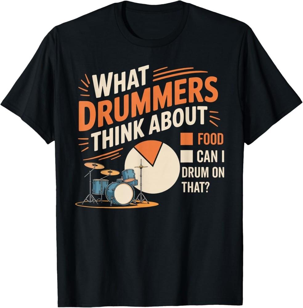 Барабанщики Думают О Барабанах Барабанная Игра Музыкальный Инструмент Футболка Барабанщика 3XL
Барабанщики Думают О Барабанах Барабанная Игра Музыкальный Инструмент Футболка Барабанщика 3XL