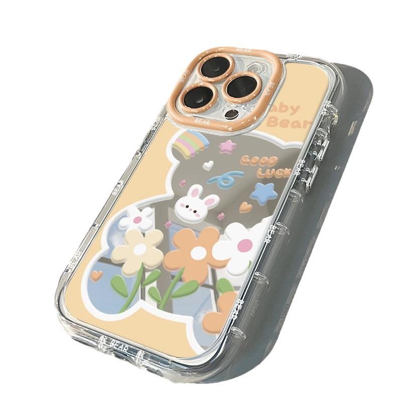 Cute Little Rabbit Suitable for IPhone16promax Mobile Phone Case Mirror Cream 14 Full-inclusive Protective Case 13/15/11 Apple 16PROMAX
Cute Little Rabbit Suitable for IPhone16promax Mobile Phone Case Mirror Cream 14 Full-inclusive Protective Case 13/15/11 Apple 16PROMAX