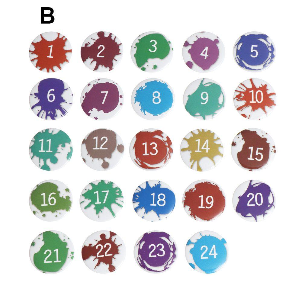 Label Anti-lost Gift Decor Advent Calendar Number Christmas Badges Xmas Ornament Christmas Label B
Label Anti-lost Gift Decor Advent Calendar Number Christmas Badges Xmas Ornament Christmas Label B