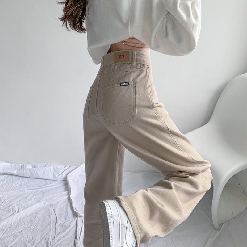Women’s High-Waisted Straight Leg Jeans - Versatile, Loose, Wide-Leg, Petite Fit, Trendy 2025. L хакі
Women’s High-Waisted Straight Leg Jeans - Versatile, Loose, Wide-Leg, Petite Fit, Trendy 2025. L хакі